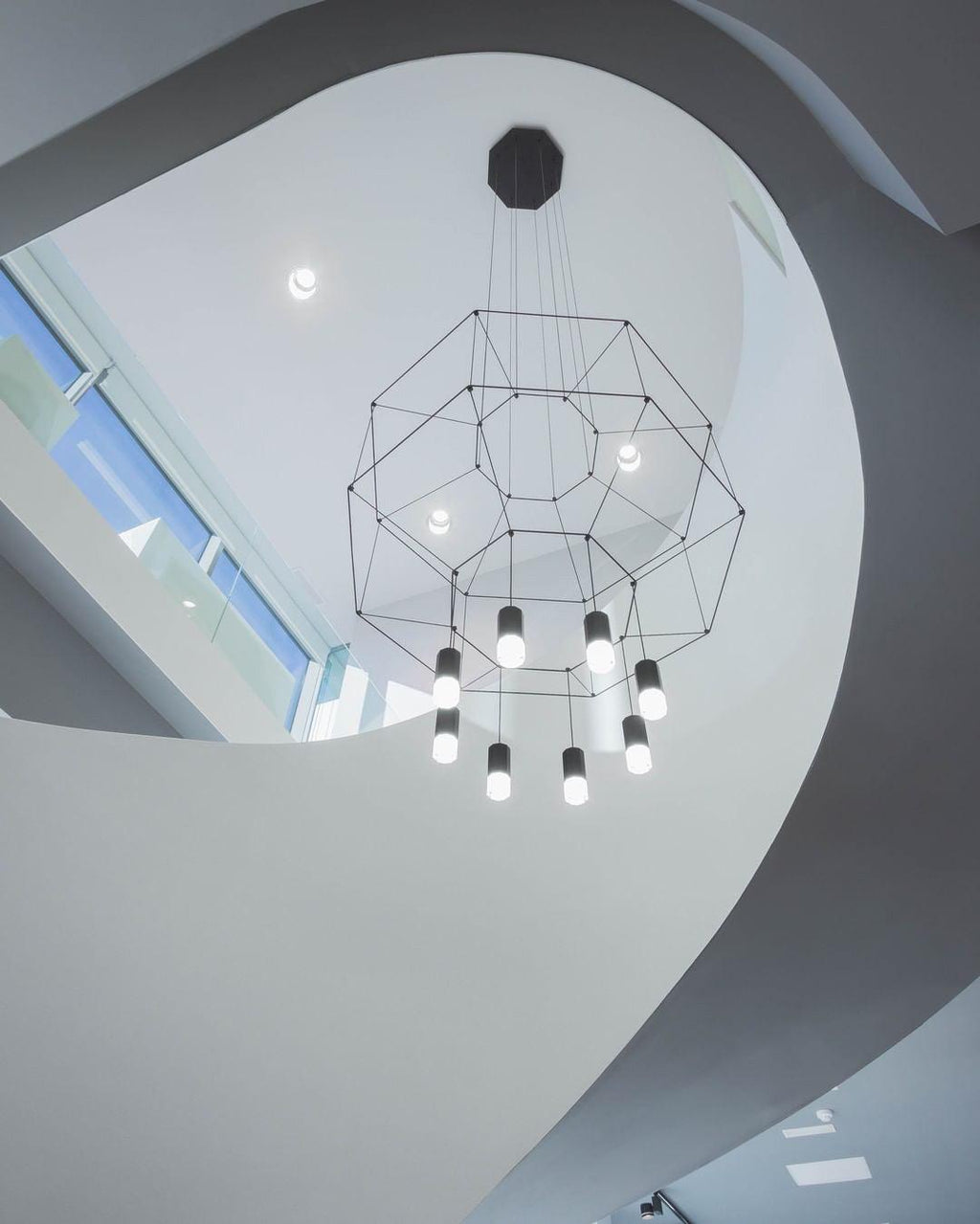 Geometric Lines Pendant Lamp