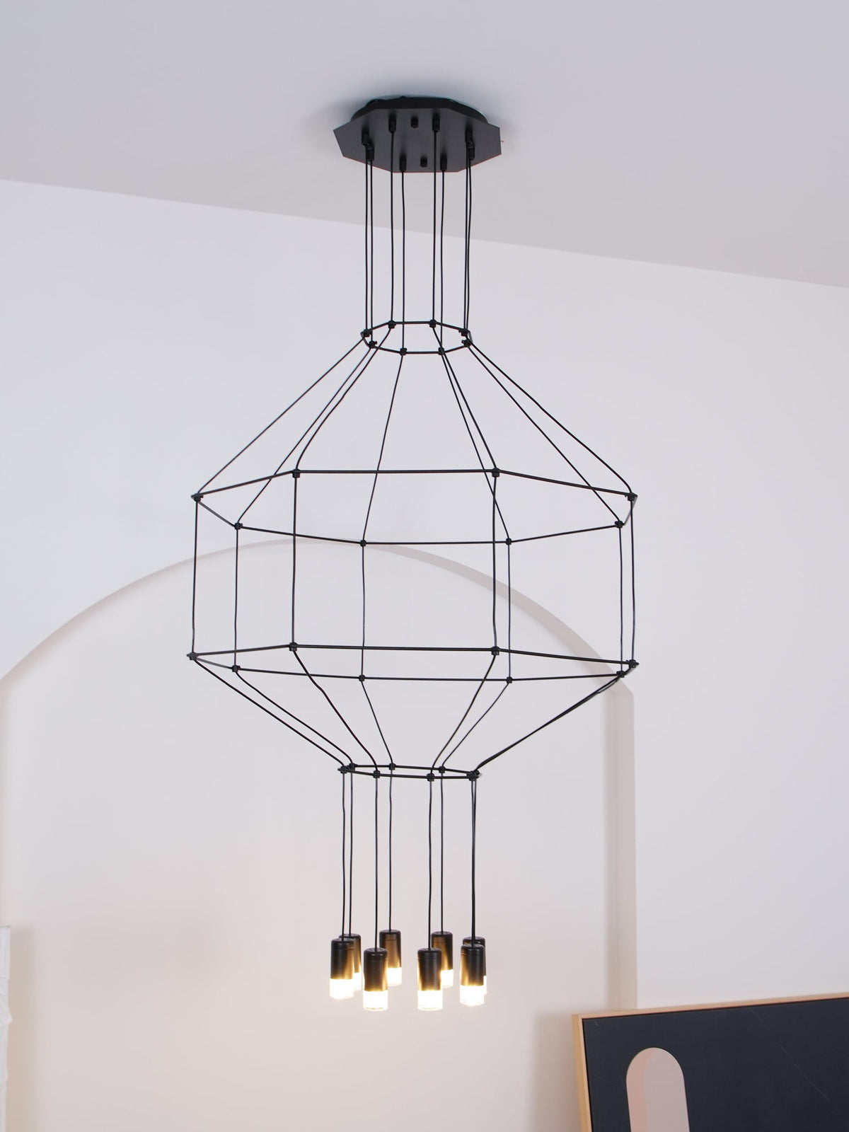 Geometric Lines Pendant Lamp
