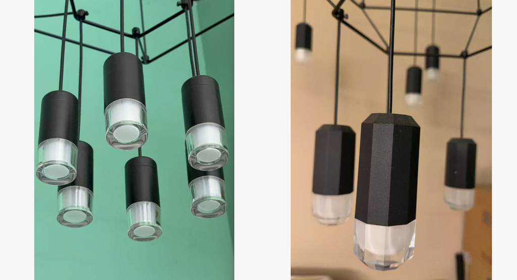 Geometric Lines Pendant Lamp