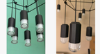 Geometric Lines Pendant Lamp