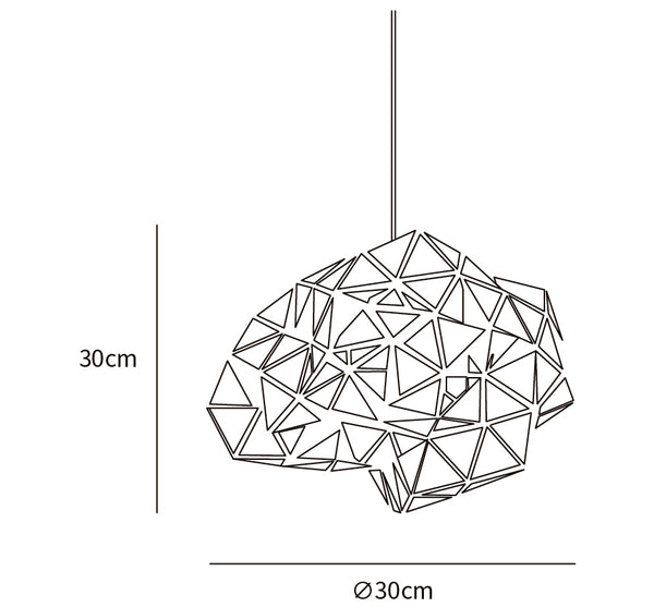 Geometric Panel Pendant Lamp