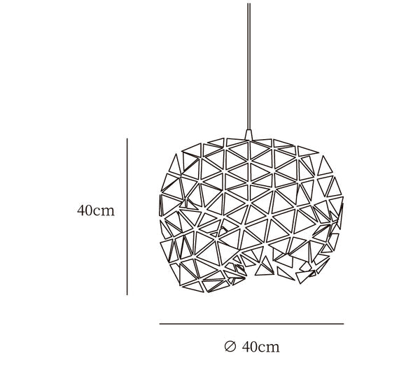 Geometric Panel Pendant Lamp