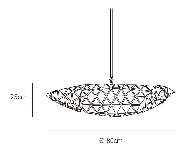 Geometric Panel Pendant Lamp