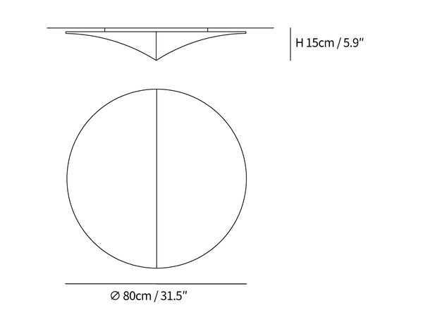 Geometric Series Wall Sconce