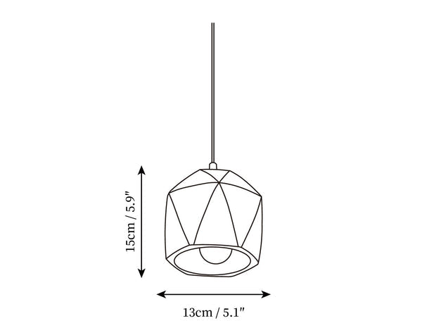 Georgia Cement Pendant Light