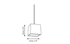 Georgia Cement Pendant Light