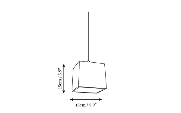 Georgia Cement Pendant Light
