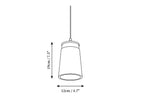 Georgia Cement Pendant Light