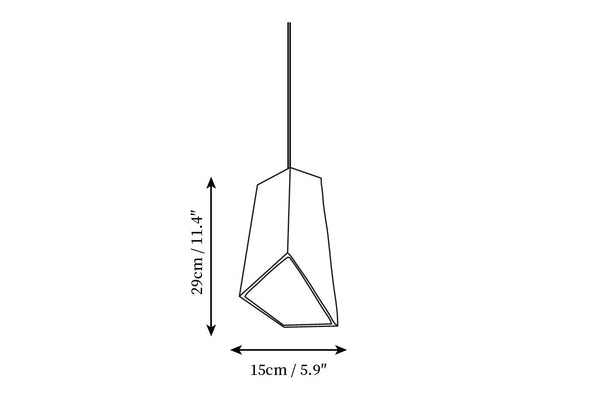 Georgia Cement Pendant Light
