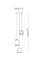 Georgia Cement Pendant Light