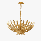 Gilded Acanthus Chandelier