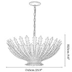 Gilded Acanthus Chandelier