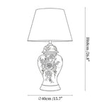 Gilt Accented Table Lamp