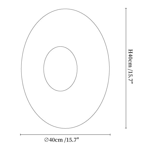 Ginger Round Wall Lamp