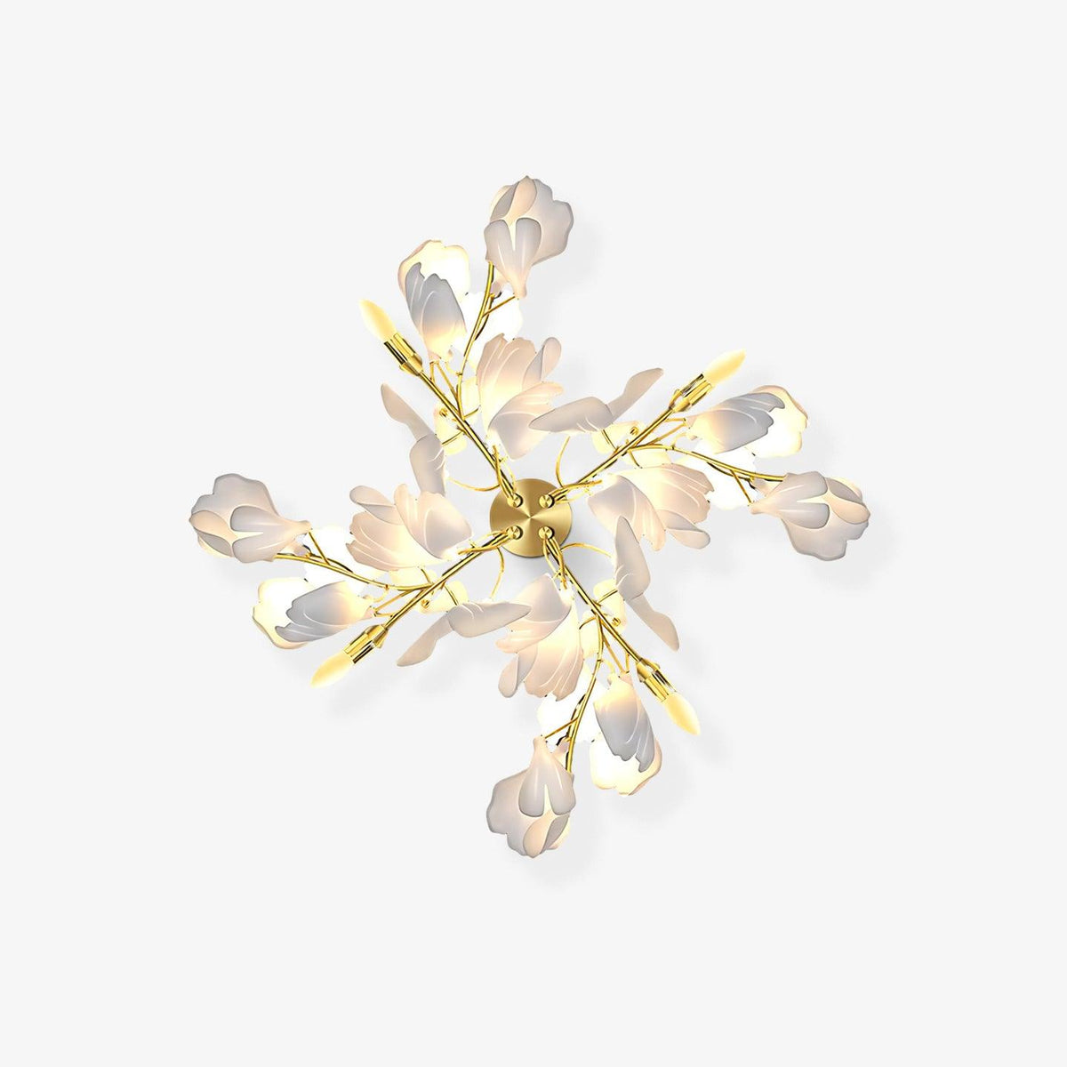 Gingko Flowers Plug - in Wall Lamp