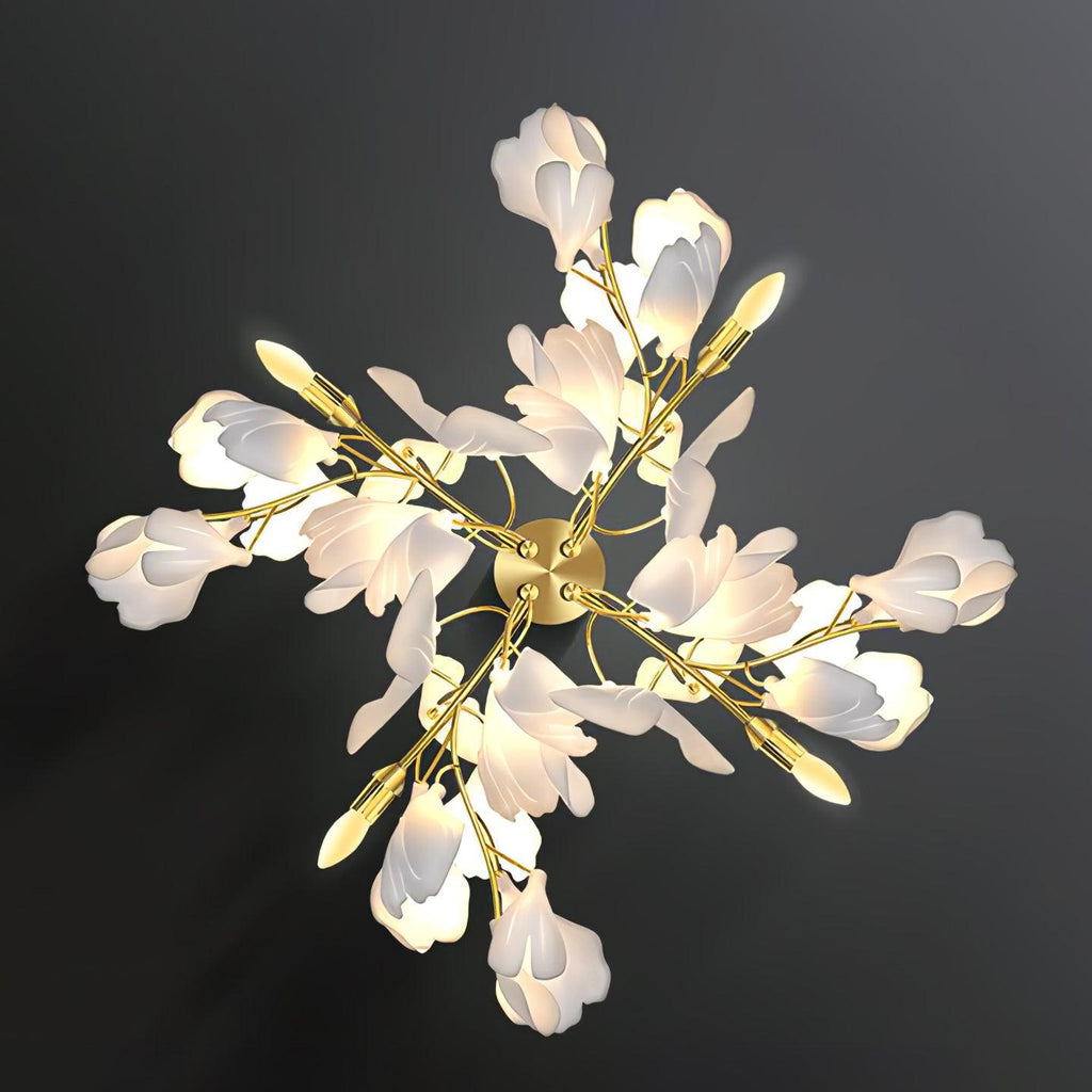 Gingko Flowers Plug - in Wall Lamp