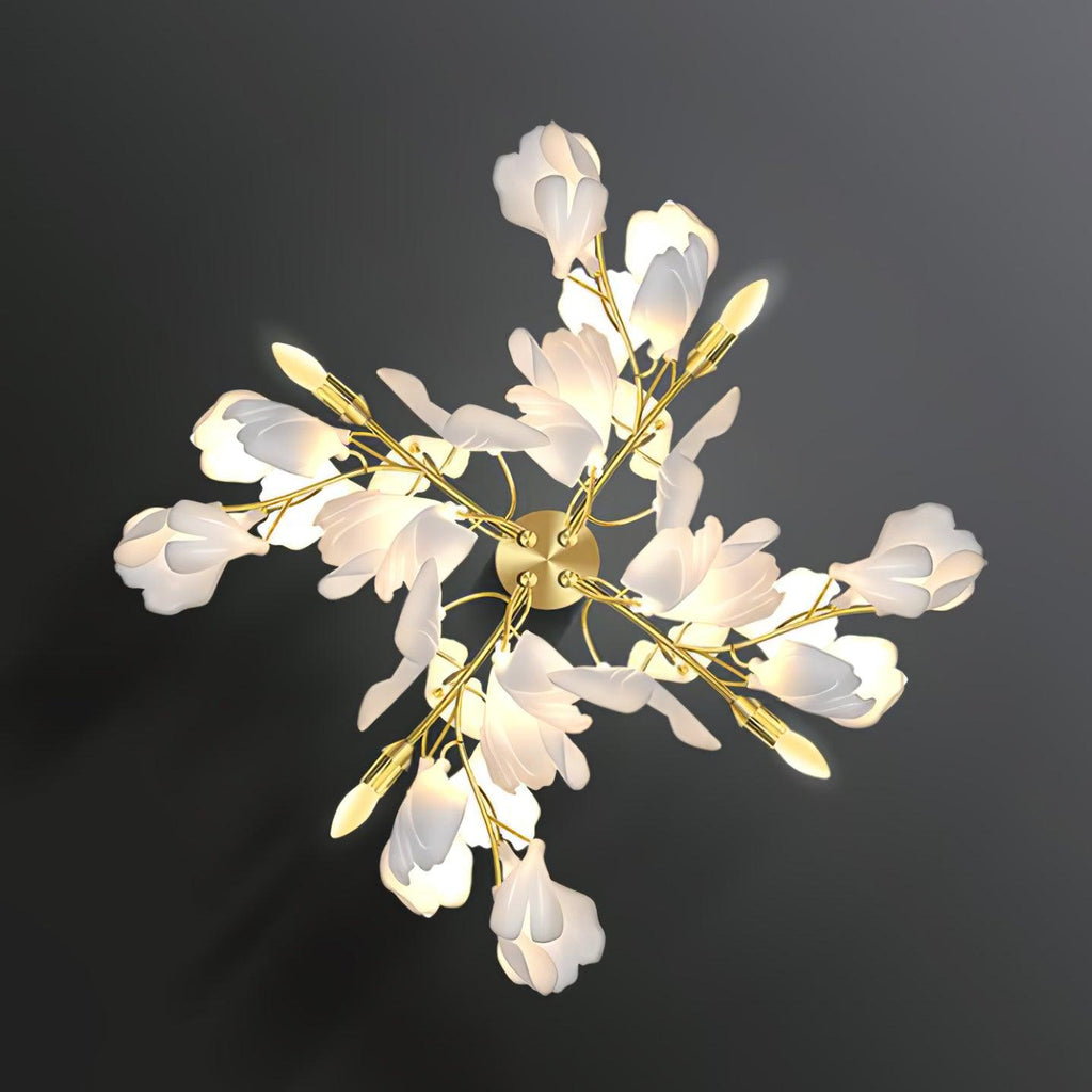 Gingko Flowers Plug - in Wall Lamp