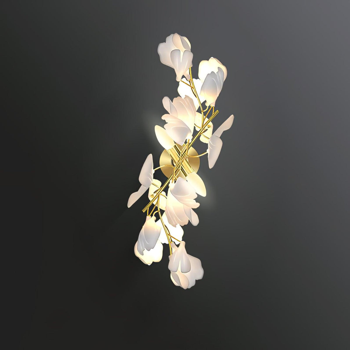Gingko Flowers Plug - in Wall Lamp