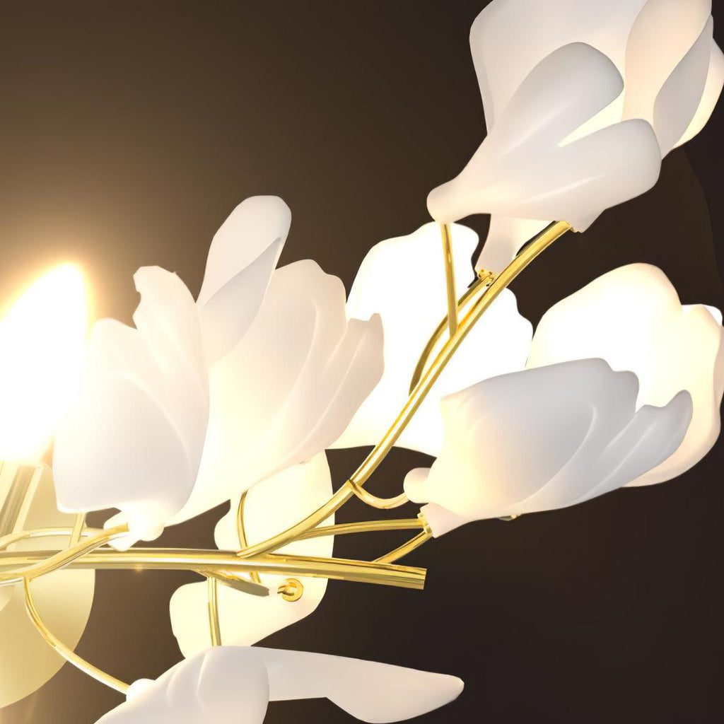 Gingko Flowers Plug - in Wall Lamp