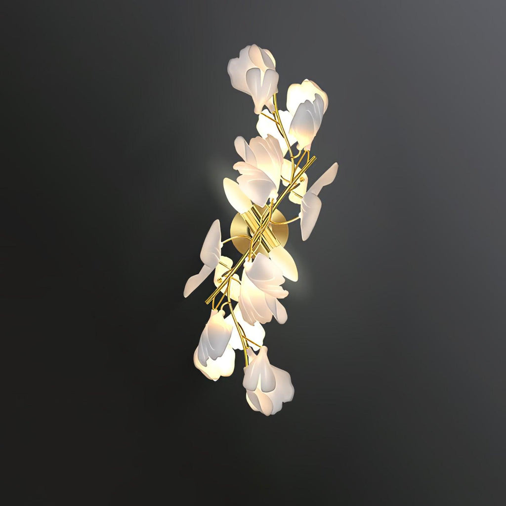 Gingko Flowers Plug - in Wall Lamp