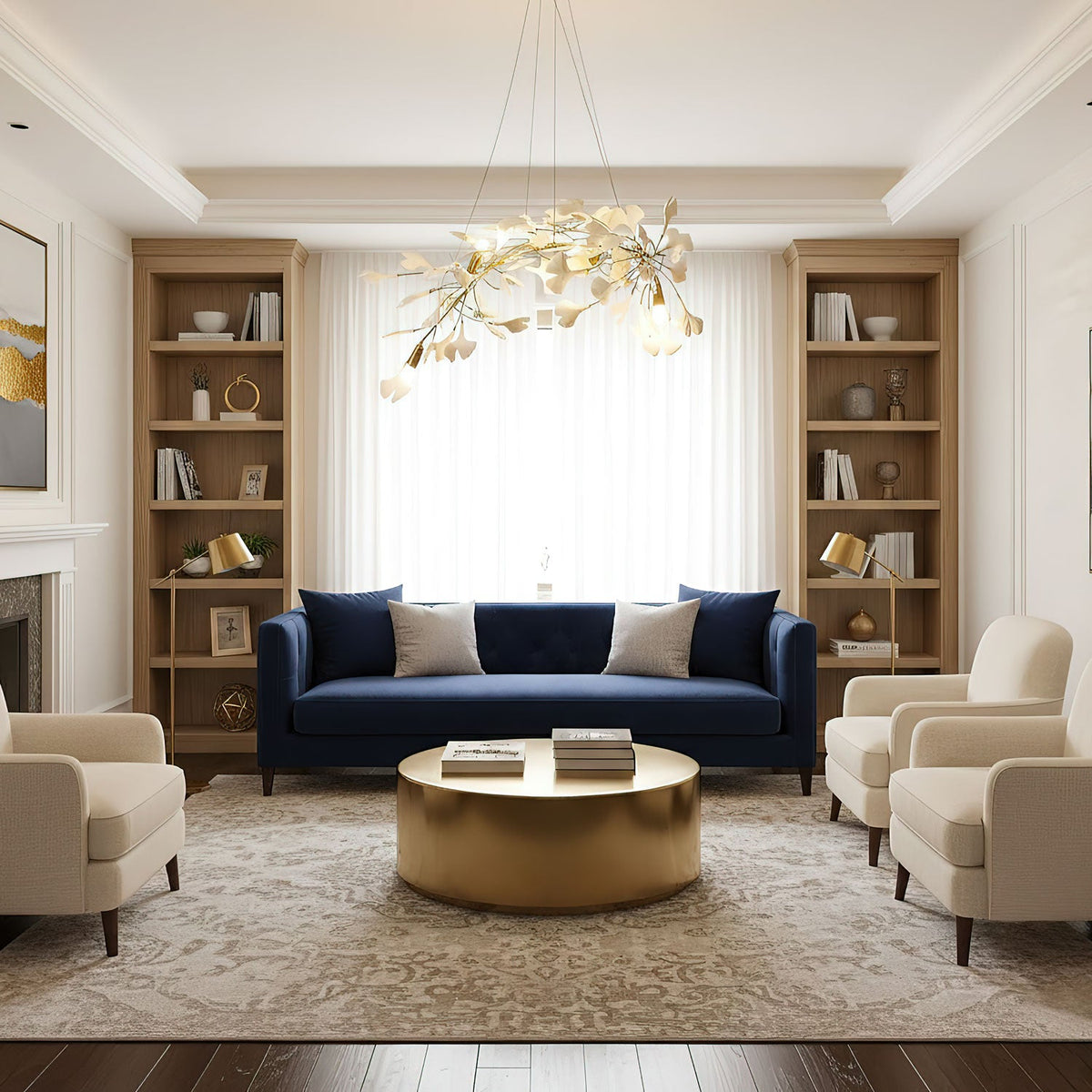 Gingko Chandelier A