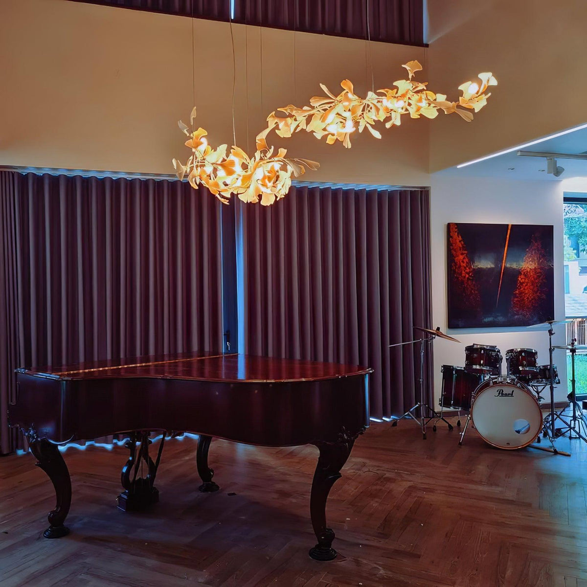 Gingko Chandelier E