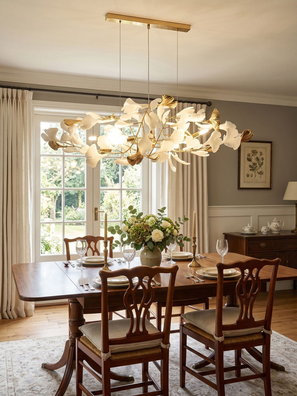 Gingko Bough Chandelier