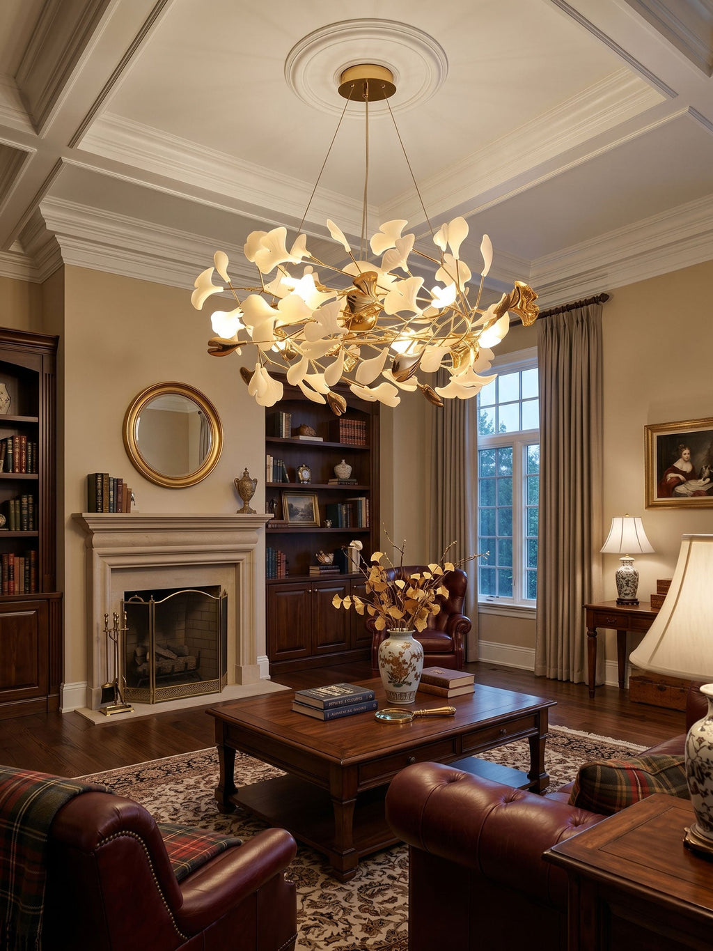 Gingko Bough Chandelier