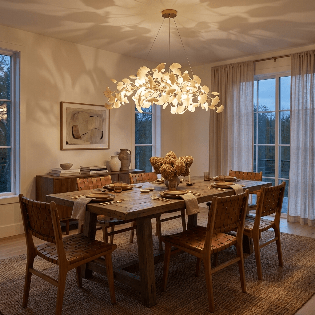 Gingko Chandelier N