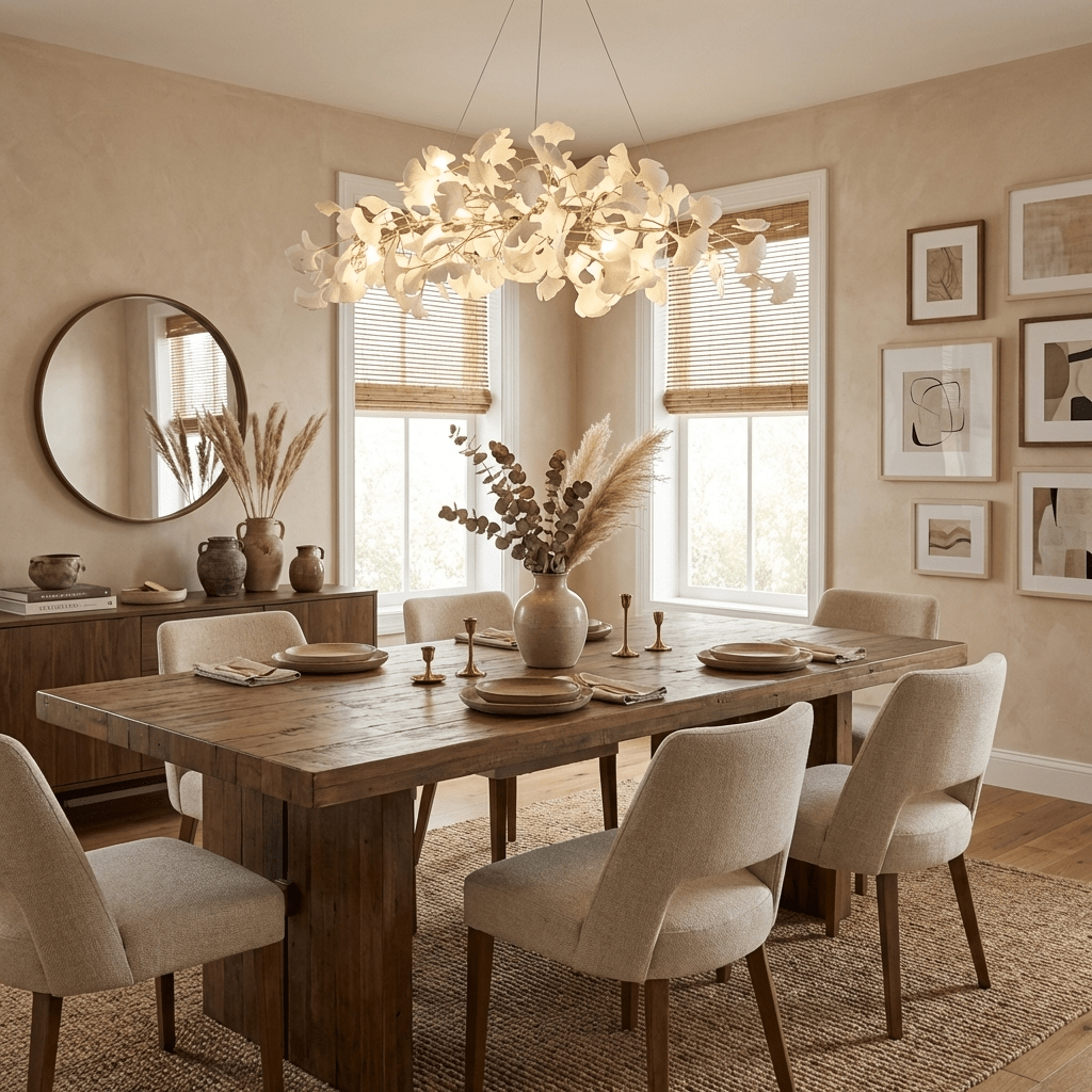 Gingko Chandelier N