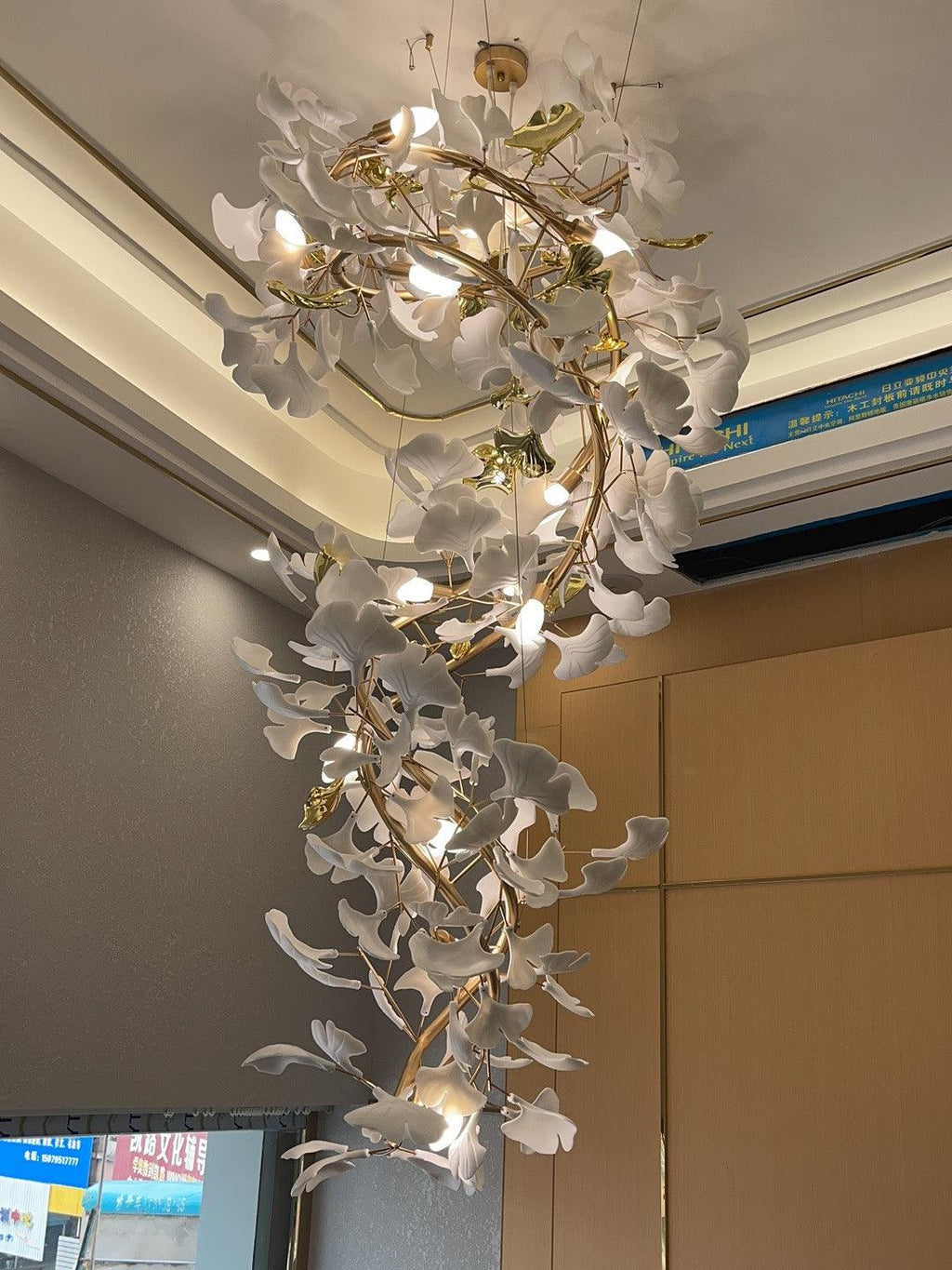 Gingko Chandelier Q