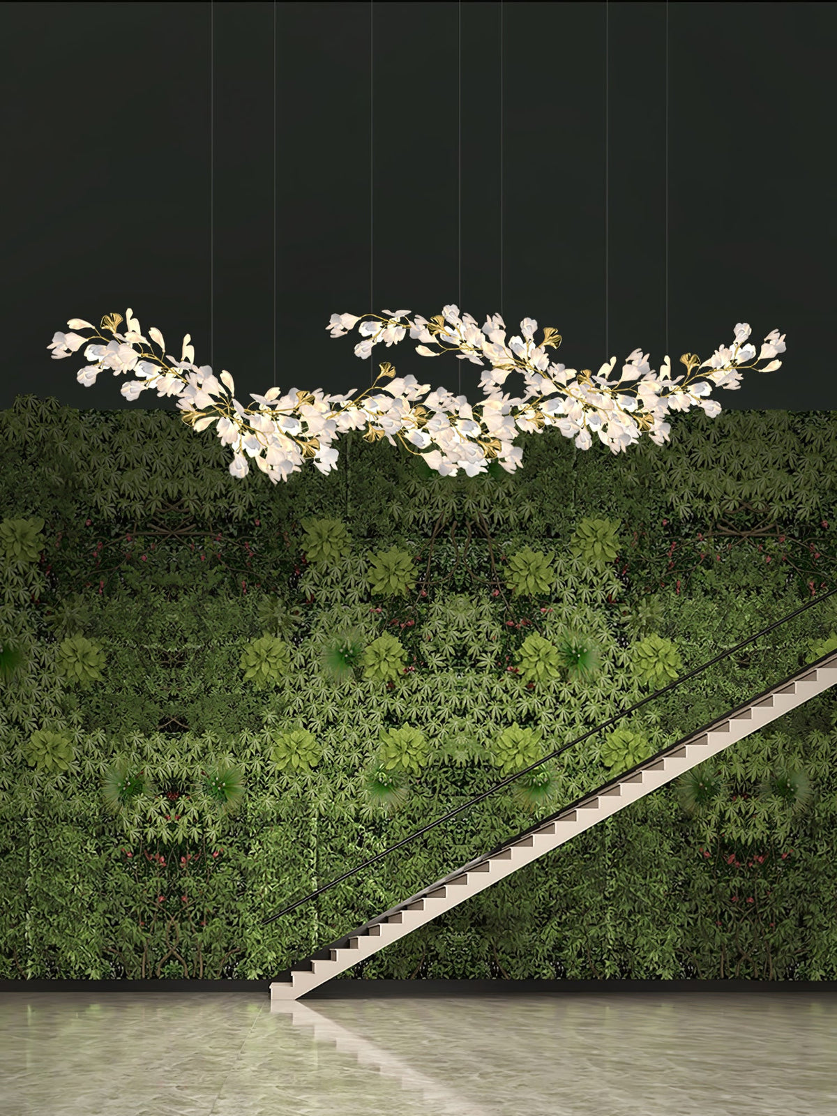 Gingko Drape Chandelier
