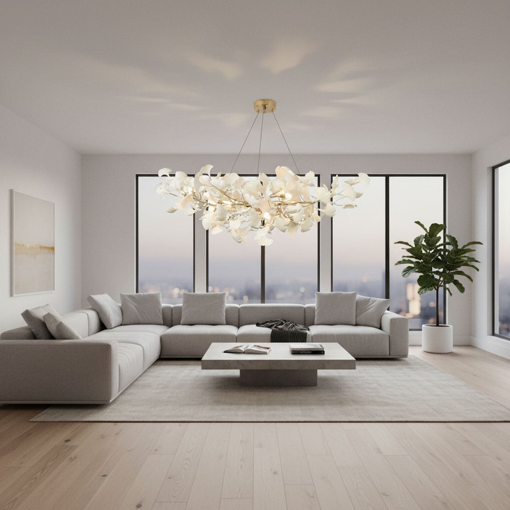 Gingko Chandelier B