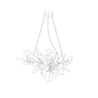 Gingko Chandelier B