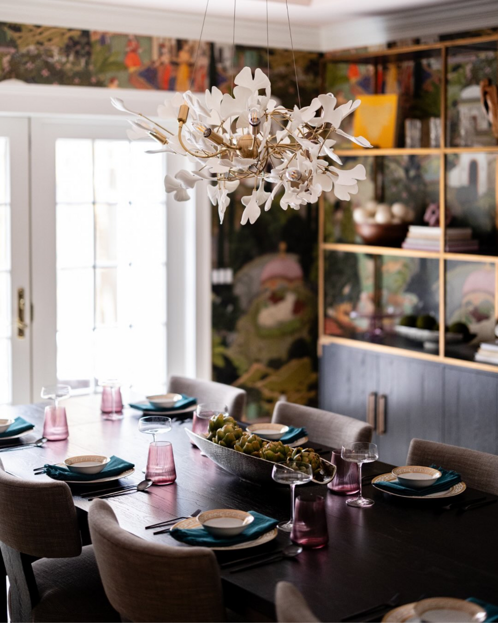 Horizon Bloom Gingko Chandelier