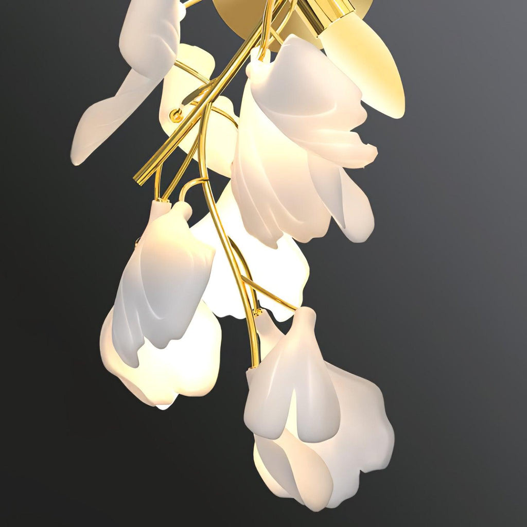 Gingko Flowers Plug - in Wall Lamp