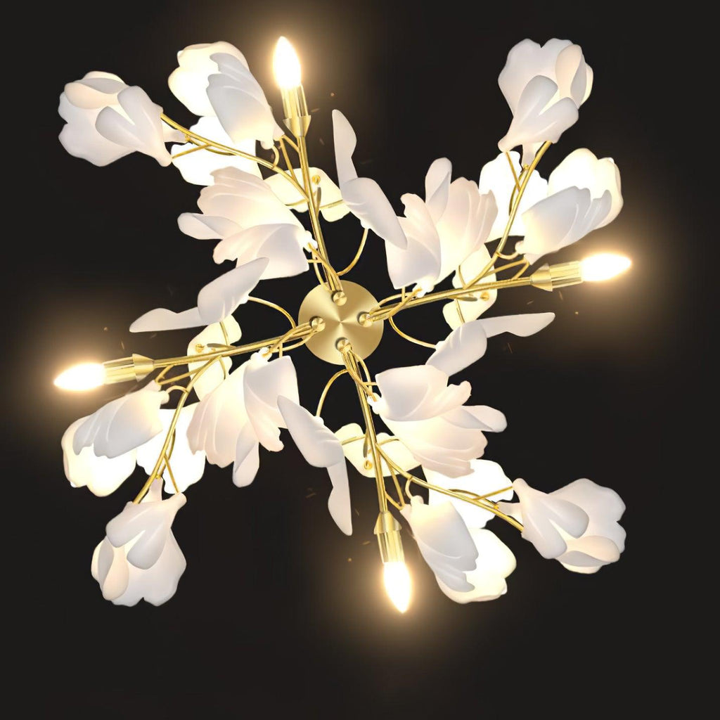 Gingko Flowers Plug - in Wall Lamp