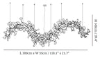 Ginkgo Vine Chandelier