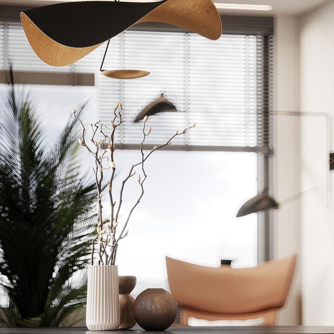 Lederam Manta Pendant Light