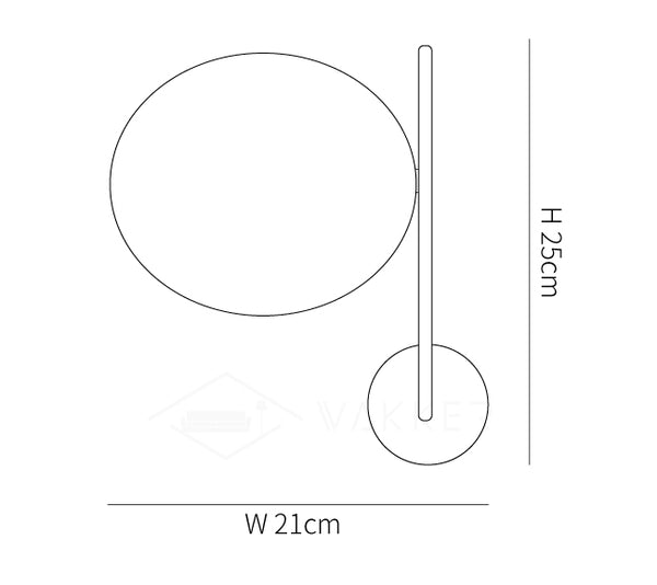 Giorgio W1 Wall Lamp