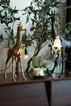 Giraffe Royale Sculpture Floor Lamp