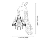Giraffe Royale Wall Lamp