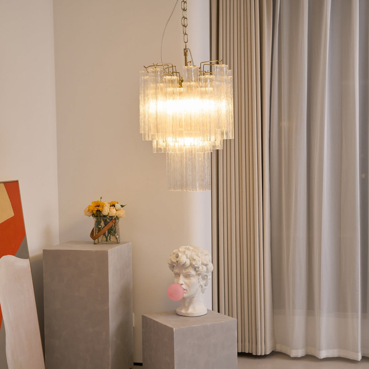 Giselle Murano Glass Chandelier