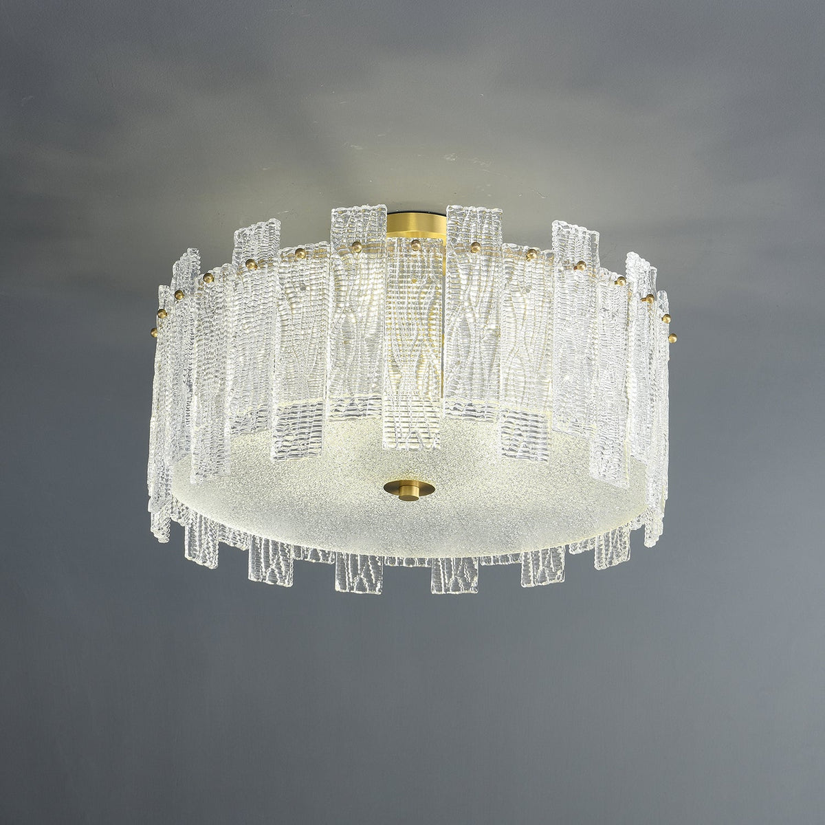 Glacier Cascade Ceiling Light