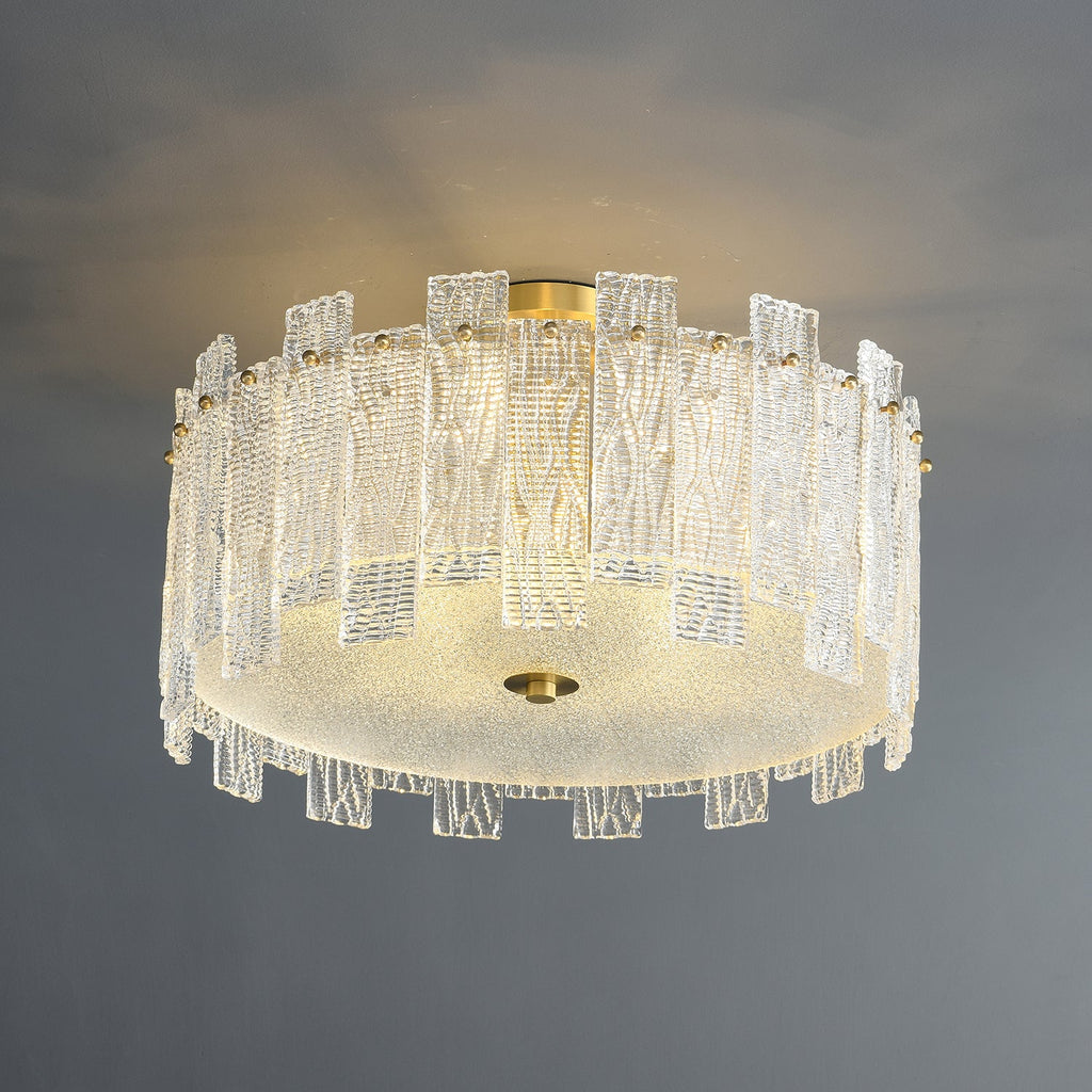 Glacier Cascade Ceiling Light