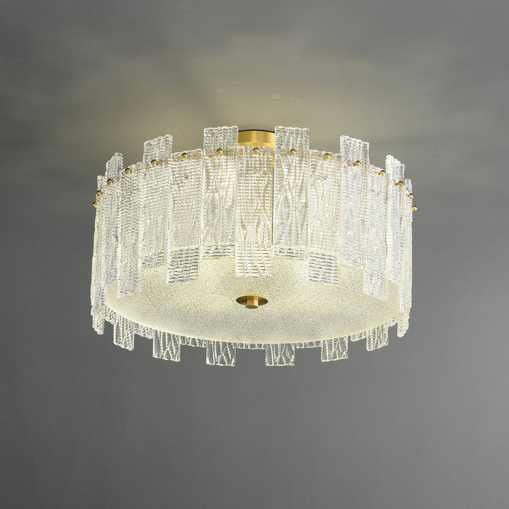 Glacier Cascade Ceiling Light