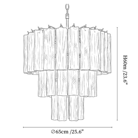 Glacier Tier Chandelier