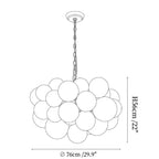 Glass Ball Bubble Chandelier