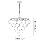 Glass Ball Bubble Chandelier