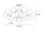 Glass Balls Cluster Ceiling Lamp